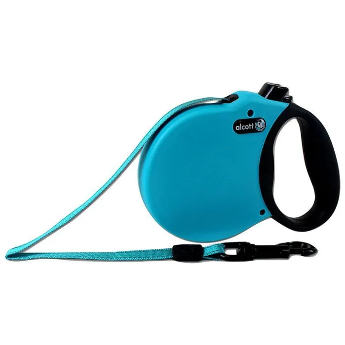 Alcott Adventure Retractable Leash Blue XS