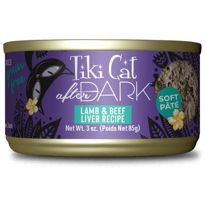 Tiki Cat After Dark Lamb & Bf Lvr Pate 3-oz. Can