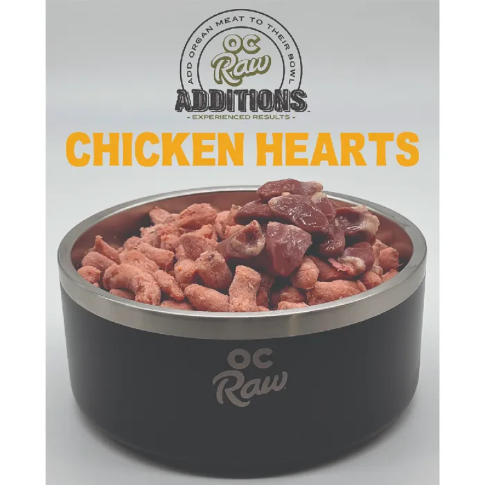 OC Raw Frzn Raw Ckn Hearts 2 lb.