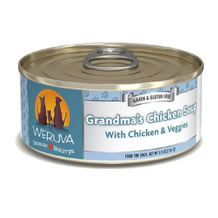 Grandma's Chicken Soup Canned Dog Food 5.5-oz