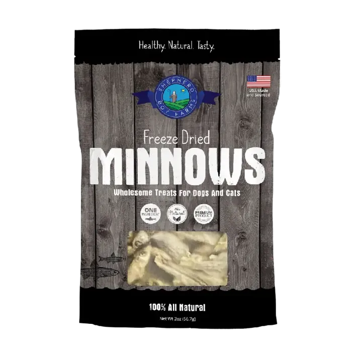 Shepherd Boy Farms Freeze Dried Minnows 2-oz