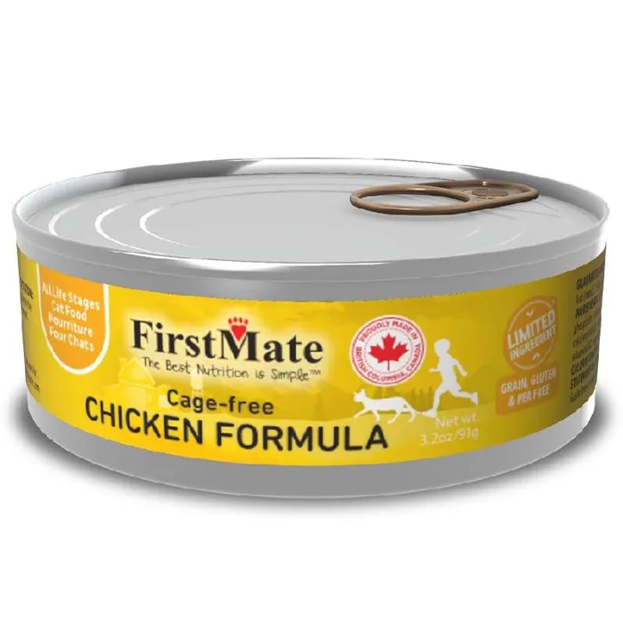FirstMate  Cage-Free Ckn for Cats 3.2-oz.