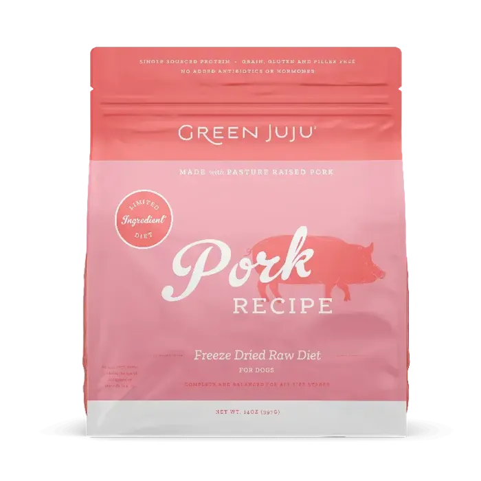 Green Juju FD Raw Pork 14 oz.