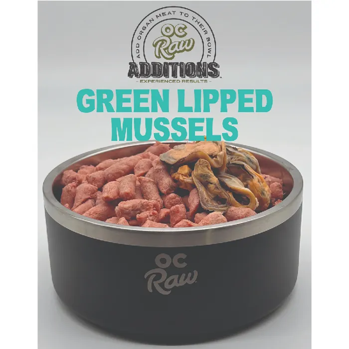 Oc Raw Frozen Green Lipped Mussels 2 Lbs