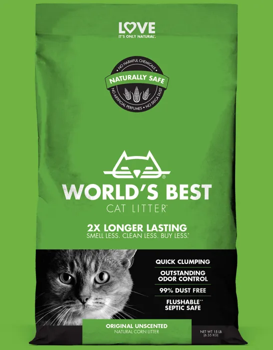 World's Best Cat Litter Original Clumping  15-lb.