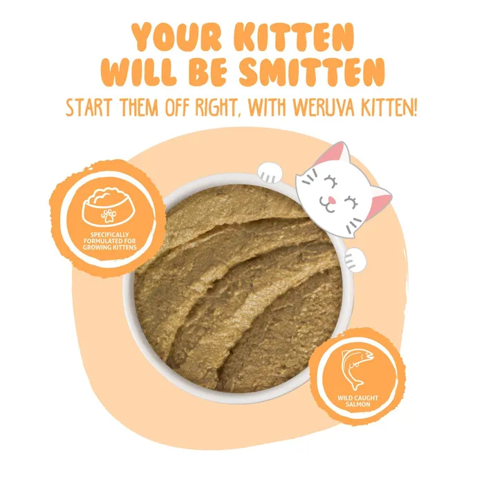 Weruva Tuna & Slmn  in Puree for Kittens 3-oz.