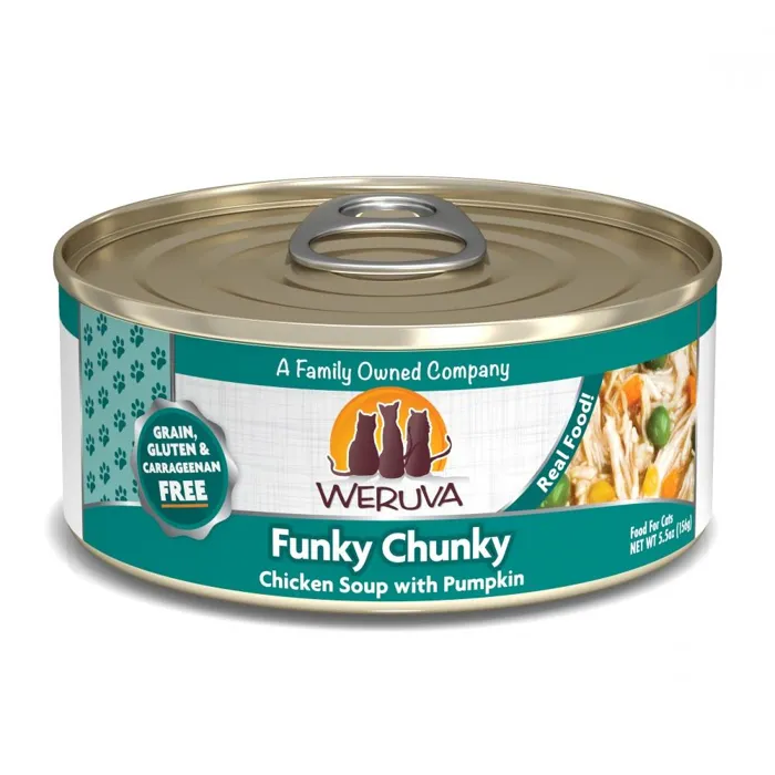 Weruva Funky Chunky for Cats 5.5-oz.