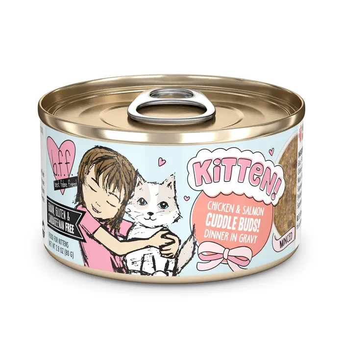 Weruva Cat Bff Kitten Cuddle Chicken Salmon 2.8oz