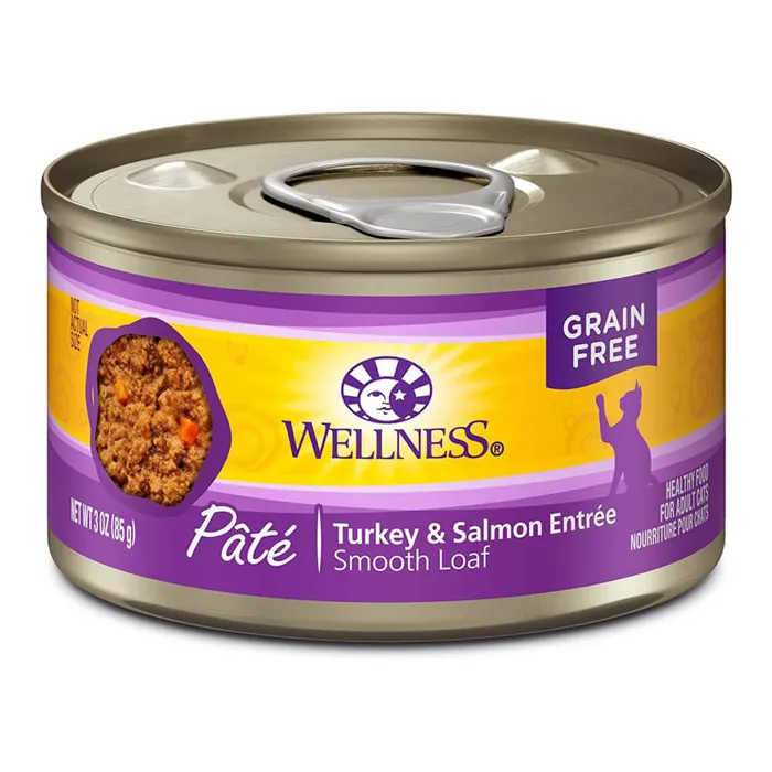 Wellness Trky & Slmn for Cats 3-oz.