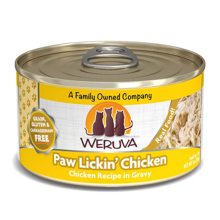 Grain Free Paw Lickin' Chicken Canned Cat Food 3-oz