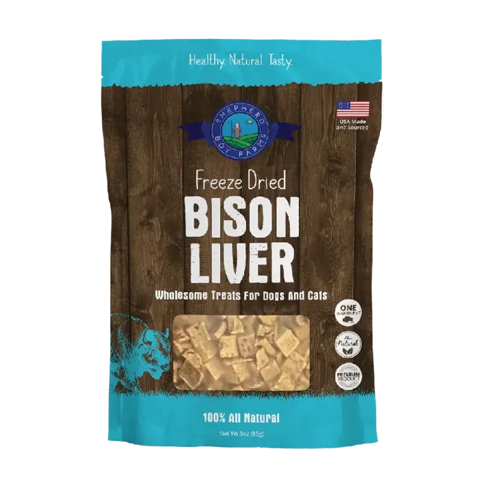 Shepherd Boy Farms FD Bison Lvr 8-oz.