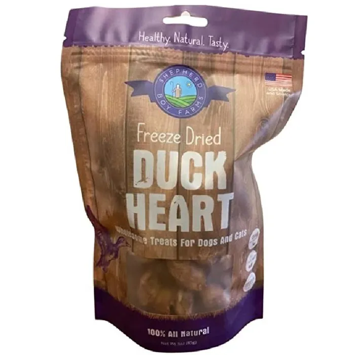 Shepherd Boy Farms FD Duck Heart 3-oz.