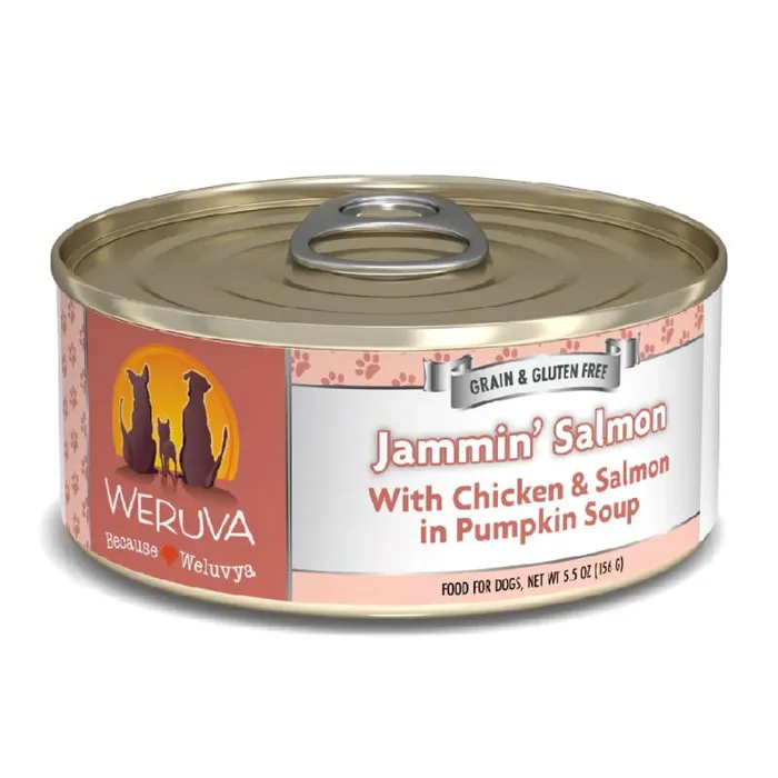 Weruva Jammin Slmn for Dogs 5.5-oz.