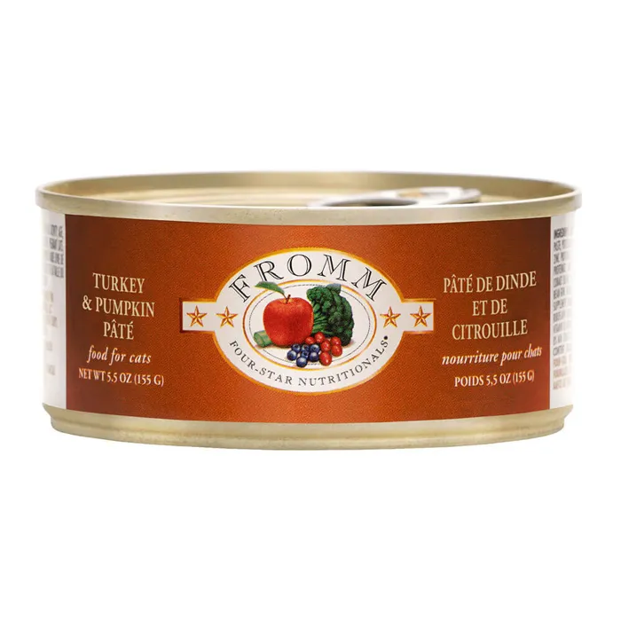 Fromm Trky & Ppkn Pate for Cats 5.5-oz.