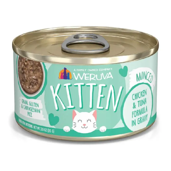 Weruva Ckn & Tuna  Gravy for Kittens 3-oz.