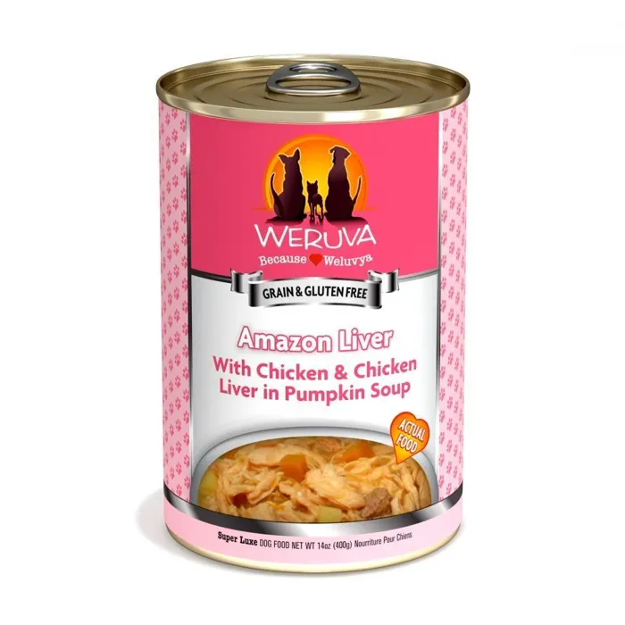 Weruva Amazon Liver Canned Dog Food 14-oz