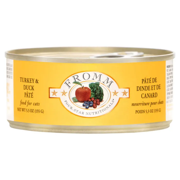 Fromm Trky & Duck Pate for Cats 5.5-oz.