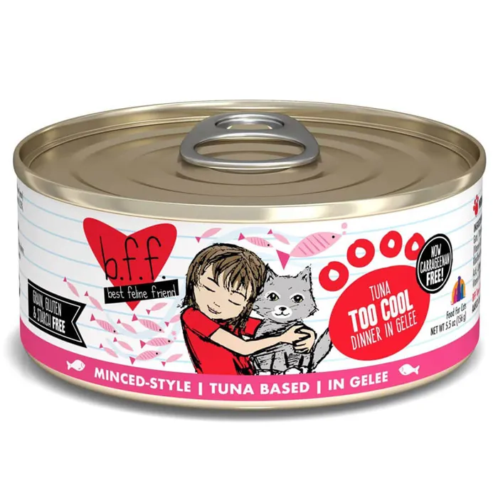 Bff Tuna Too Cool In Gelee Canned Cat Food 5.5-oz